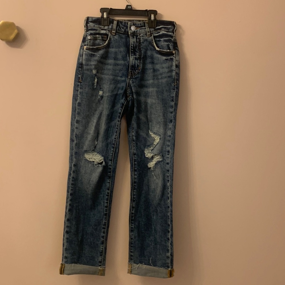 Anthropologie pilcro vintage straight jeans size 25